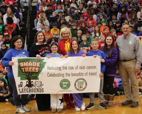  I.S. Awarded Shade Trees as Part of a Department of Agriculture Program!